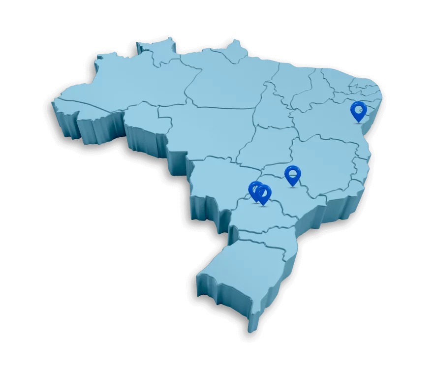 Mapa - Filiais - Chemie (1)